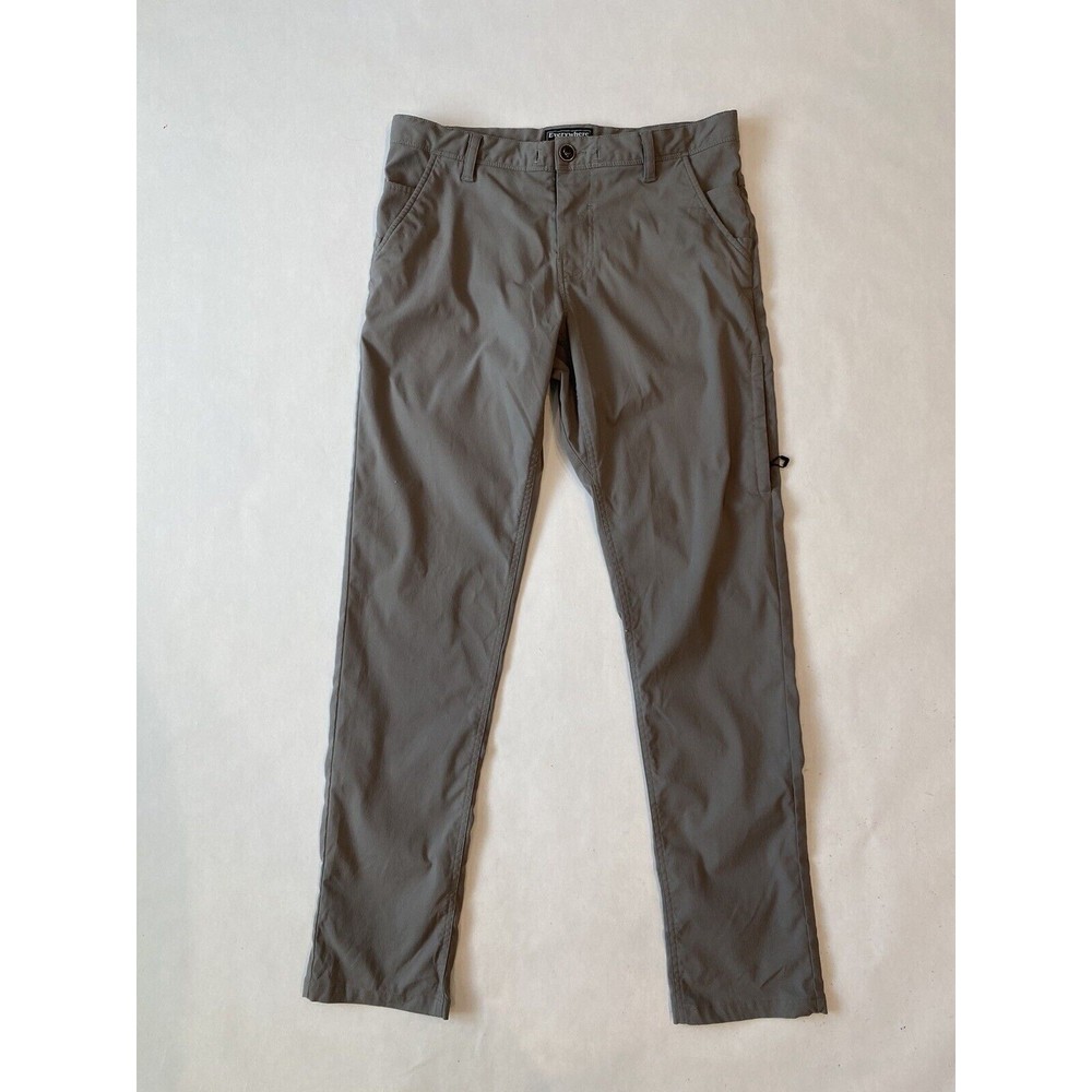 Men's 686 Everywhere Pants Slim Fit 32x32 Gray Performance  Outdoor Hike Travel